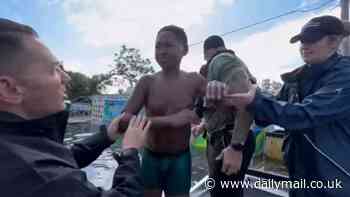 Hurricane Milton aftermath: Incredible moment child on his own was rescued from deep water, as death toll rockets