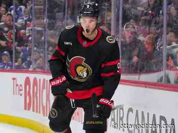 A healthy Josh Norris should pay big dividends for Ottawa Senators