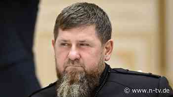 Tschetschene droht mit Blutrache: Kadyrow: Russische Politiker wollen mich ermorden lassen