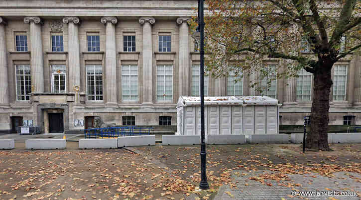 British Museum to ditch depressing bag check “sheds” with an architect competition