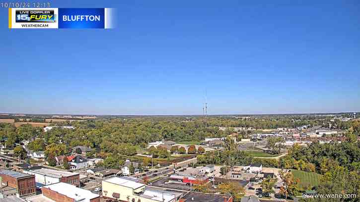 A warm Friday on the way