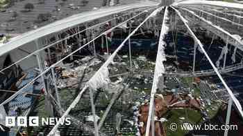 Watch: Damage assessed after hurricane blasts through Florida