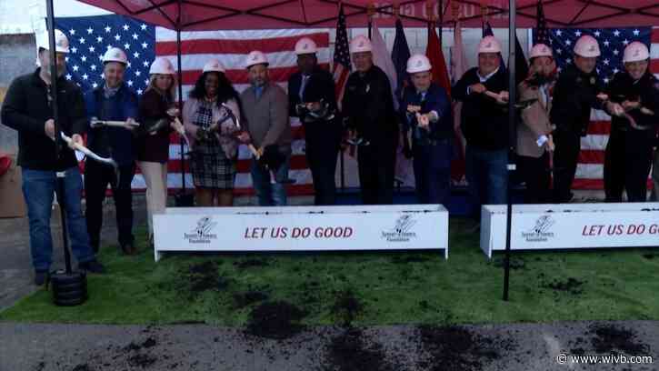 Ceremonial ground breaking held for Veterans Village