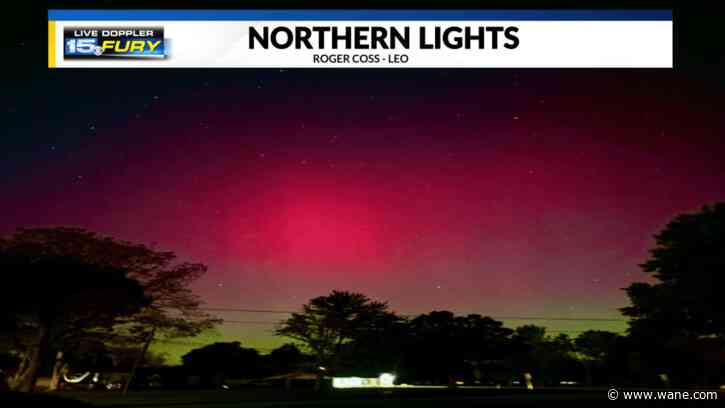 Northern lights spotted across region