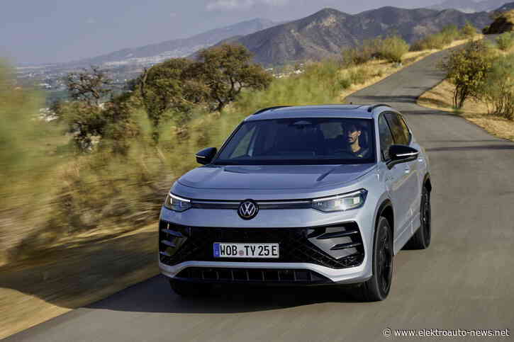 VW Tayron kommt als Plug-in-Hybrid mehr als 100 km weit