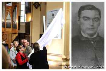 Oost-Vlaamse missionaris die ten koste van eigen leven Schots dorp redde van epidemie, heeft nu gedenkplaat in geboorteplaats