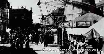 When the Easter fair took over most of Blackburn town centre