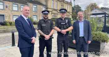 New MP and cops boss join officers in East Lancs town to discuss local issues