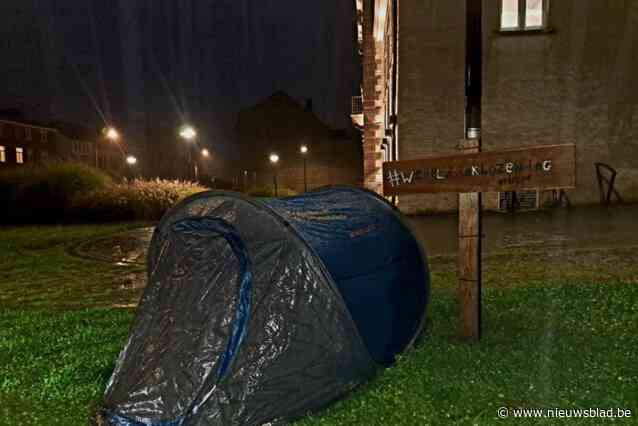 Jeugdopbouwwerk plaatst een tent aan de EMI-site maar waarom?