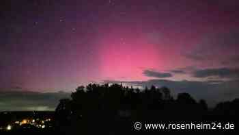 Polarlichter am Nachthimmel in der Region – die schönsten Bilder des Spektakels
