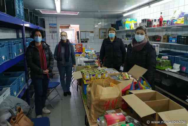 Inzamelactie voor lokale voedselbank vzw De Kruk