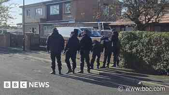 House damaged in shooting incident