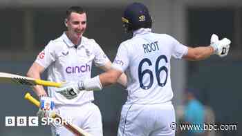 Brook's 317 leads record-breaking England towards victory