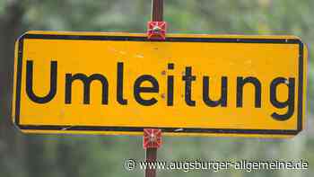 Bauarbeiten auf Staatsstraße zwischen Klosterlechfeld und Geltendorf