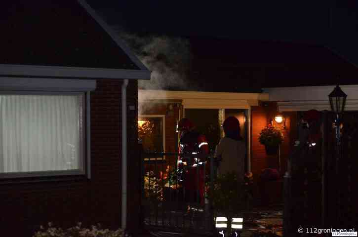 Woningbrand in Ter Apel blijkt containerbrand achter woning (update)