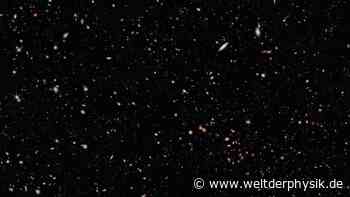 Frühe Galaxie wächst auf ungewöhnliche Weise