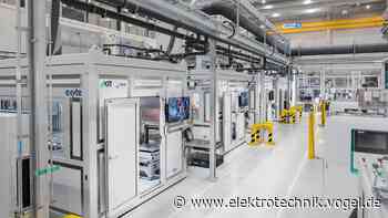 Erste agile Batteriezellfertigung eröffnet