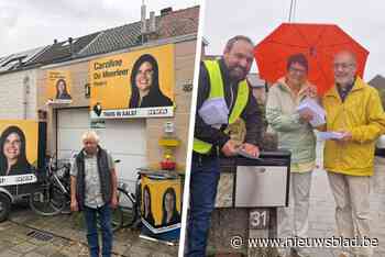 LIVE. Verkiezingen in de Denderstreek: Johan hangt huis vol met borden en affiches van zijn buurvrouw, Vooruit deelt ruim 26.000 handgeschreven enveloppen uit in stad