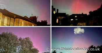 Northern Lights across south east London captured in mesmerising new photos