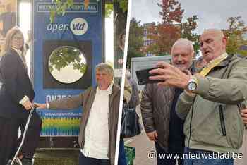 LIVE. Verkiezingen in de Gentse rand: Jean-Marie Dedecker bezoekt wekelijkse markt om boezemvriend te steunen, Open VLD hangt drie dagen voor verkiezingen eerste affiches op
