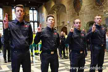 Nieuwe medewerkers van de brandweer leggen de eed af in Gent: “Bijzonder moment”