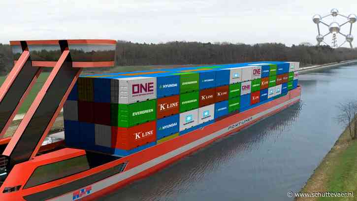 PortLiner ontvangt 4 miljoen euro subsidie voor emissievrij binnenvaartschip