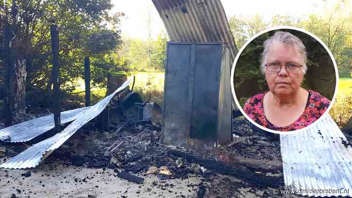 Bijzondere schuur ging in vlammen op en daarmee ook al Nelly's spaargeld