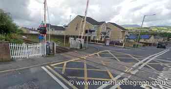 Road closed for repairs to railway barriers