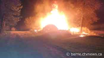 House explodes in Oro-Medonte