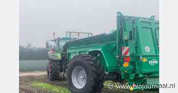 Eerste ACA gestuurde schuifas onder een Tebbe breedstrooier