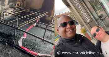 Mum heard boyfriend scream 'save me' as she rescued him from lithium battery blast that destroyed home