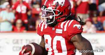 Marken Michel earns Calgary Stampeders’ Herm Harrison Memorial Award