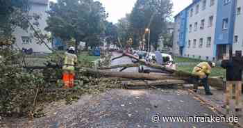 Fliegende Plane sorgt auf Autobahn für Unfälle - weitere Einsätze wegen Ex-Hurrikan Kirk