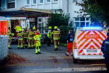 Feuer in Paderborner Pflegeheim: Bewohner (71) schwebt in Lebensgefahr