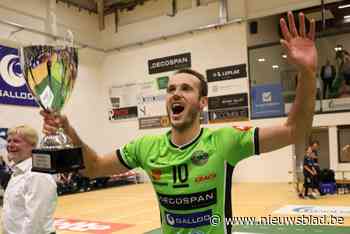 Gilles Vandecaveye droomt van nieuwe bekerfinale met Decospan Menen, ex-club Gent is eerste hindernis: “Thuisvoordeel is niet onbelangrijk”