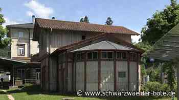 Gebäude beim Bahnhof Bad Wildbad: Hohe Förderung für die Sanierung
