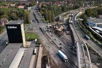 Spinne: Letzter Abriss vor dem Neubau der Brücke