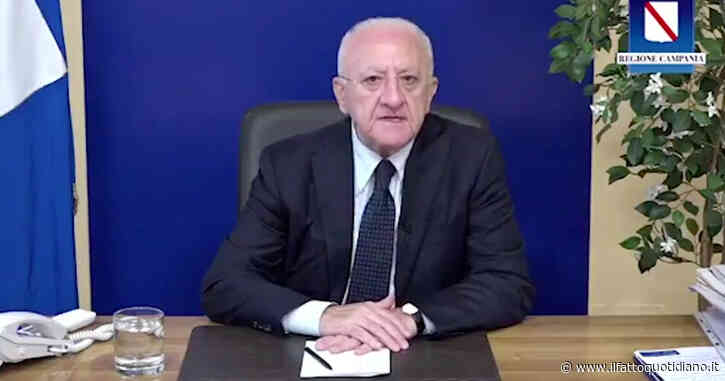 De Luca: “Il governo Meloni riconosca lo Stato di Palestina e metta in atto l’embargo sulle armi con Israele”