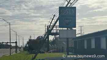 Power poles still down, stoplights still out in Pinellas County