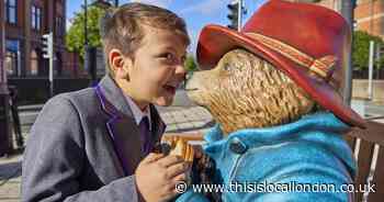 Paddington Bear statue trail pops up on benches across the country