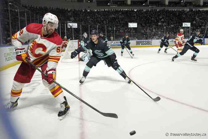 Calgary Flames recall centre Justin Kirkland from AHL affiliate Wranglers