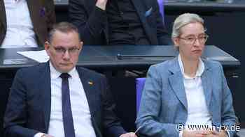 Abgeordnete legen Entwurf vor: Antrag auf AfD-Verbot spaltet den Bundestag