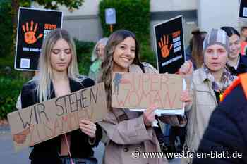 Gewalt an Frauen: Bünderin (29) rührt bei Demo zu Tränen