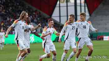 Wanner debütiert, Atubolu glänzt: DFB-Nachwuchs malocht sich zum EM-Ticket