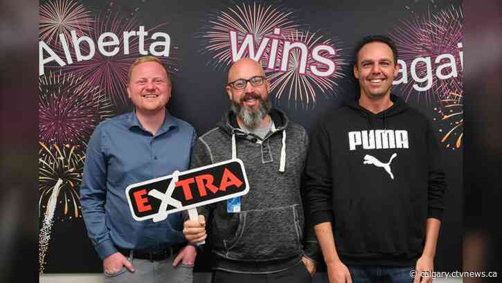 3 Airdrie neighbours win $100K on Extra selection in Lotto 6-49 draw