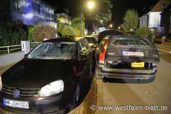 Suff-Fahrer brettert in Herford in fünf Autos