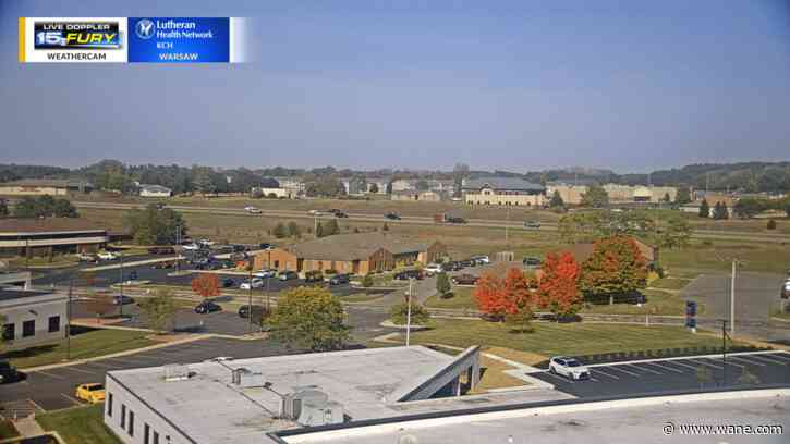 Warm evening before weekend rain chances