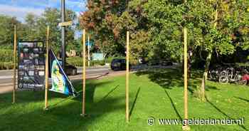 Grote fotodoeken zijn met precisie gestolen: ‘Je moet wel een flink tangetje bij je hebben’