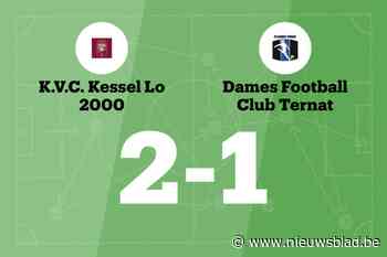 Kessel-Lo 2000 houdt Dames Ternat van overwinning