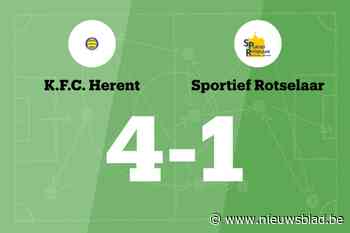 Herent B wint sensationeel duel tegen Rotselaar